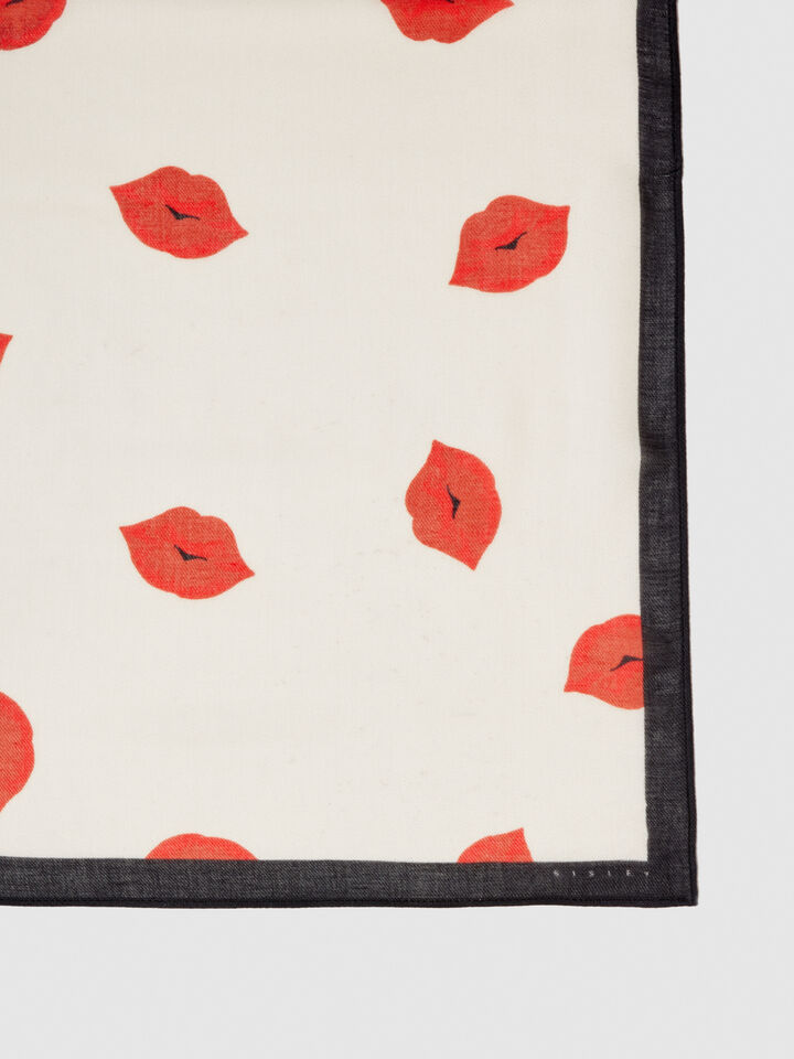 Printed scarf - null - Multi-color | Sisley image number 2